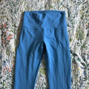 Lululemon Athletica Aero Blue 
Wunder Train HR Tight 28"